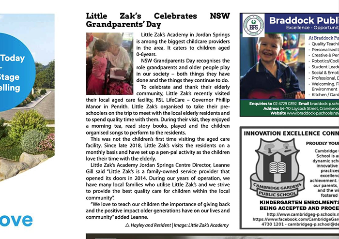 Stagging Little Zak's Academy | Media