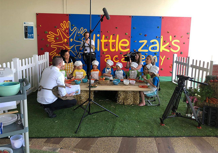 Stagging Little Zak's Academy | Media